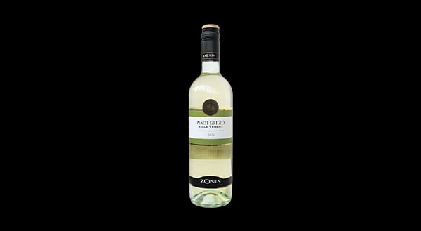 Пино Гриджио, Италия , белое полусухое. Pinot Grigio Zonin 2015, Italy